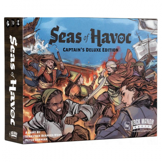 Seas of Havoc: Captain's Deluxe Edition i gruppen SÄLLSKAPSSPEL / Strategispel hos Spelexperten (STG9438)