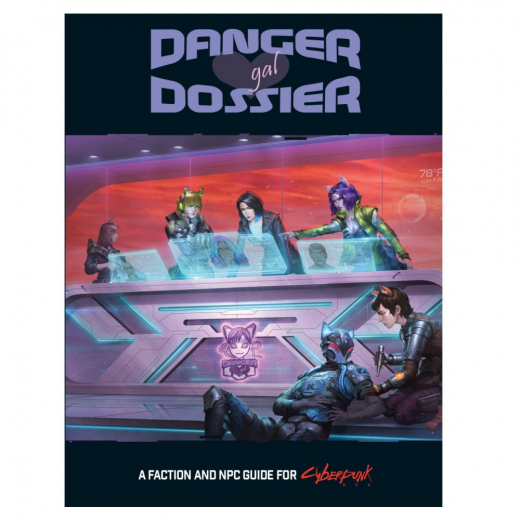 Cyberpunk Red RPG: Danger Gal Dossier i gruppen SÄLLSKAPSSPEL / Rollspel / Cyberpunk Red RPG hos Spelexperten (TRGCR3071)