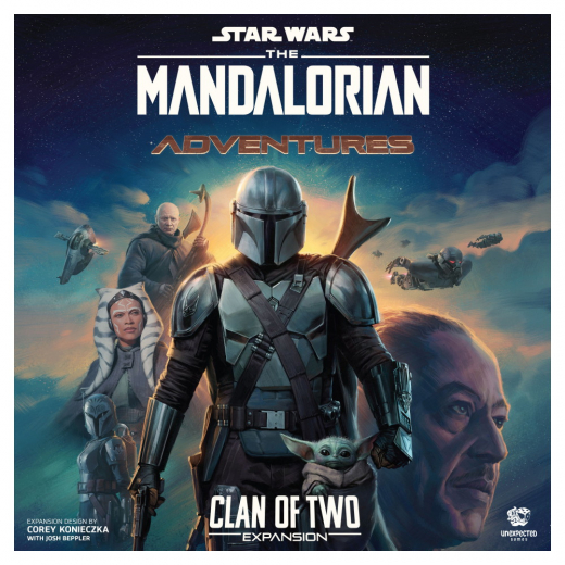 Star Wars: The Mandalorian - Adventures: Clan of Two Expansion i gruppen SÄLLSKAPSSPEL / Expansioner hos Spelexperten (UG06)