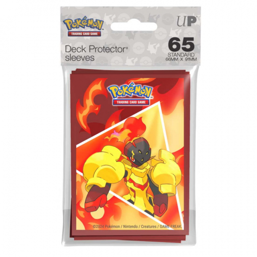 Pokémon TCG: Deck Protector Sleeves - Armarouge i gruppen SÄLLSKAPSSPEL / Tillbehör / Sleeves hos Spelexperten (ULT16388)