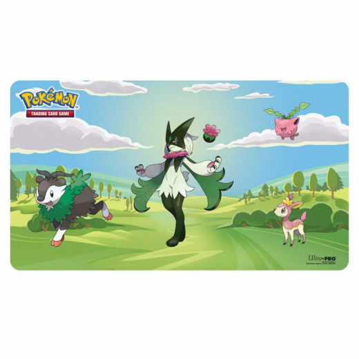 Pokémon TCG: Playmat - Morning Meadow i gruppen SÄLLSKAPSSPEL / Tillbehör / Övriga hos Spelexperten (ULT16470)