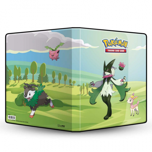 Pokémon TCG: 9-Pocket Portfolio - Morning Meadow i gruppen SÄLLSKAPSSPEL / Tillbehör / Förvaring hos Spelexperten (ULT16472)