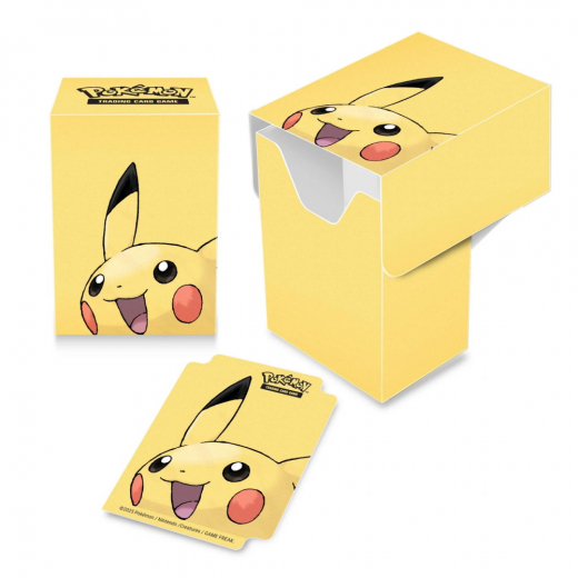 Pokémon TCG: Full View Deck Box - Pikachu i gruppen SÄLLSKAPSSPEL / Tillbehör / Förvaring hos Spelexperten (ULT16540)