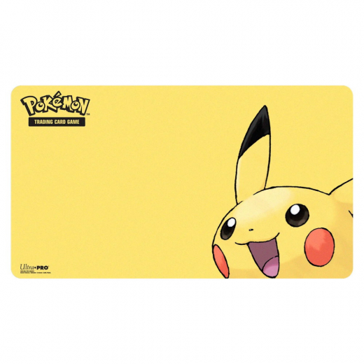 Pokémon TCG: Playmat - Pikachu i gruppen SÄLLSKAPSSPEL / Tillbehör / Övriga hos Spelexperten (ULT16542)