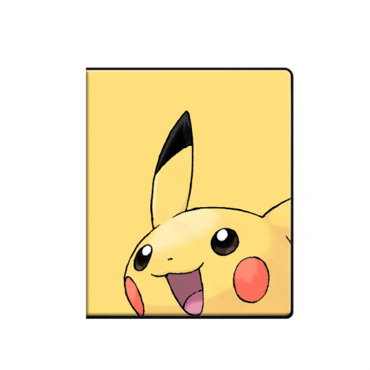 Pokémon TCG: 4-Pocket Portfolio Pikachu i gruppen SÄLLSKAPSSPEL / Tillbehör / Förvaring hos Spelexperten (ULT16543)