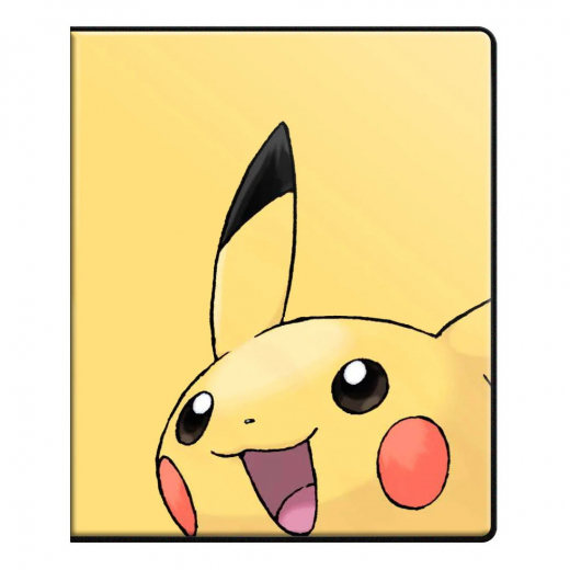 Pokémon TCG: 9-Pocket Portfolio - Pikachu i gruppen SÄLLSKAPSSPEL / Tillbehör / Förvaring hos Spelexperten (ULT16544)