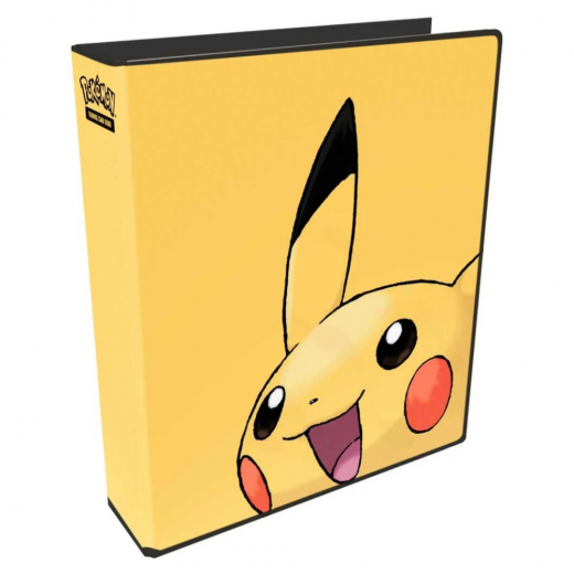 Pokémon TCG: 3-Ring Pärm - Pikachu i gruppen SÄLLSKAPSSPEL / Tillbehör / Förvaring hos Spelexperten (ULT16545)