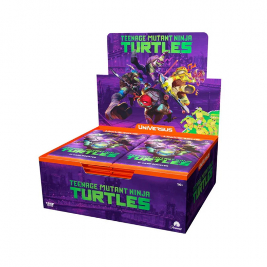 UniVersus CCG: Teenage Mutant Ninja Turtles Booster Display i gruppen SÄLLSKAPSSPEL / Kortspel hos Spelexperten (UVSTMNT01-BD-DIS)