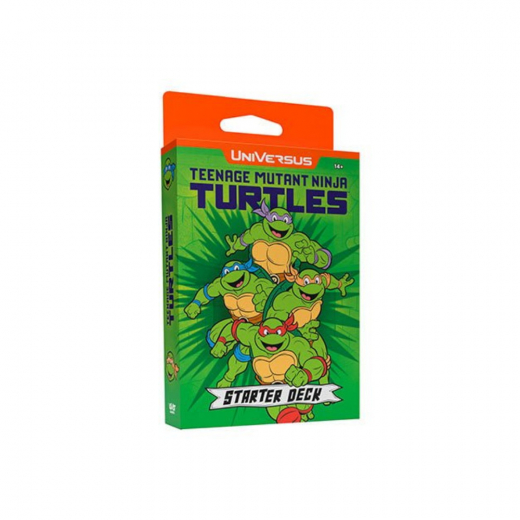 UniVersus CCG: Teenage Mutant Ninja Turtles Starter Deck i gruppen SÄLLSKAPSSPEL / Kortspel hos Spelexperten (UVSTMNT02-MD)