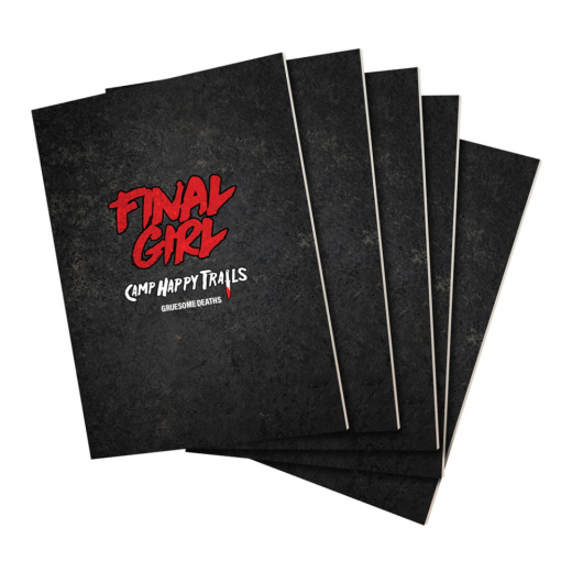 Final Girl: Gruesome Deaths Books Series 1 (Exp.) i gruppen SÄLLSKAPSSPEL / Spelserier / Final Girl hos Spelexperten (VRGFGGDBS1)