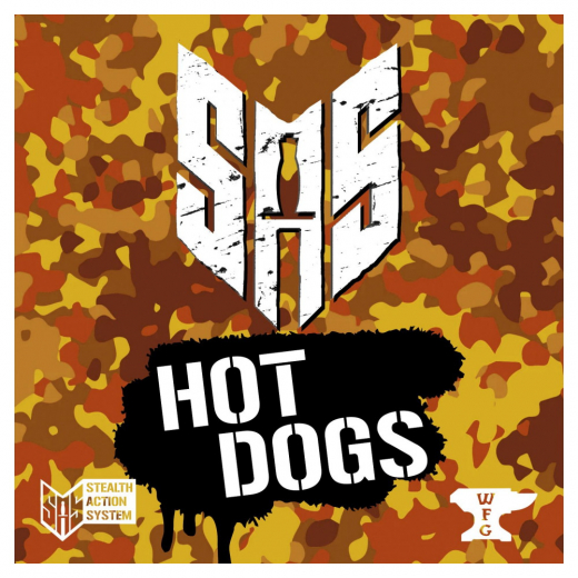 SAS: Rogue Regiment - Hot Dogs i gruppen SÄLLSKAPSSPEL / Expansioner hos Spelexperten (WFG003)