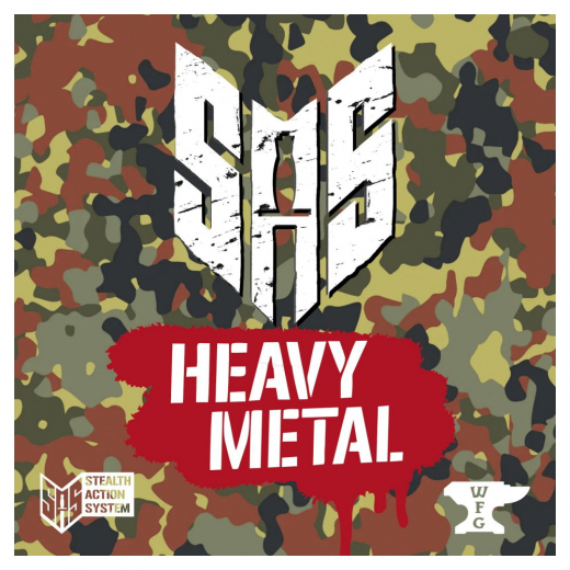 SAS: Rogue Regiment - Heavy Metal i gruppen SÄLLSKAPSSPEL / Expansioner hos Spelexperten (WFG004)