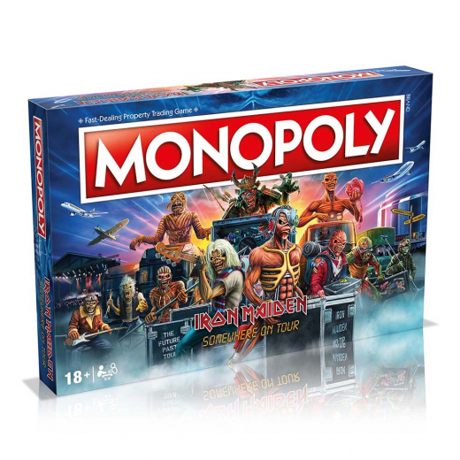 Monopoly Iron Maiden i gruppen SÄLLSKAPSSPEL / Familjespel hos Spelexperten (WM01790-EN1-6)