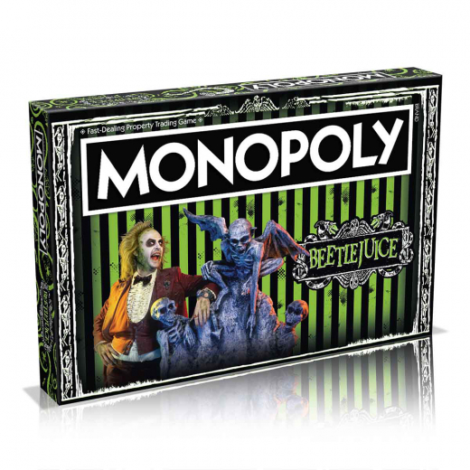 Monopoly Beetlejuice i gruppen SÄLLSKAPSSPEL / Familjespel hos Spelexperten (WM03321-EN1-6)