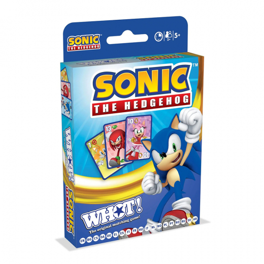 Sonic the Hedgehog WHOT! Card Game i gruppen SÄLLSKAPSSPEL / Barnspel hos Spelexperten (WM04309-ML1-12)