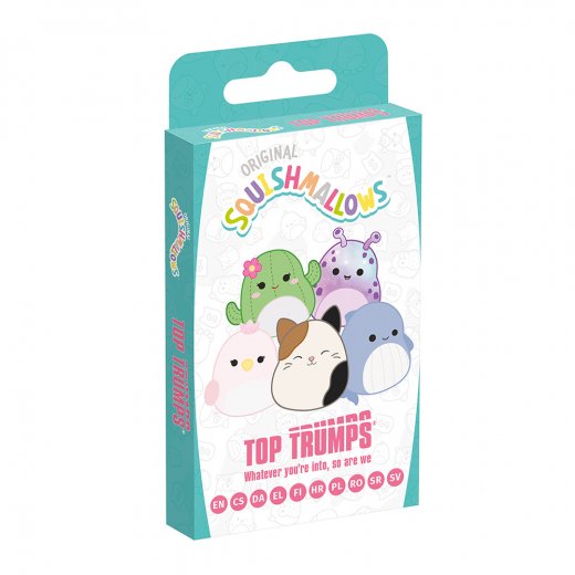 Top Trumps - Squishmallows i gruppen SÄLLSKAPSSPEL / Kortspel hos Spelexperten (WM04560-ML1-12)