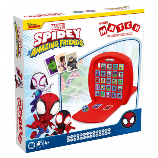 Top Trumps Match - Spidey and His Amazing Friends (Swe) i gruppen SÄLLSKAPSSPEL / Familjespel hos Spelexperten (WM04798)