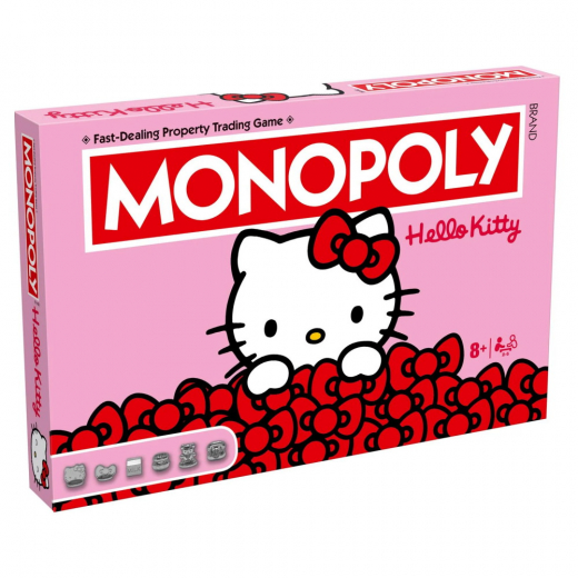 Monopoly Hello Kitty i gruppen SÄLLSKAPSSPEL / Familjespel hos Spelexperten (WM04863-EN1-6)