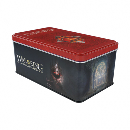 War of the Ring TCG: Card Box and Sleeves - Shadow i gruppen SÄLLSKAPSSPEL / Tillbehör / Sleeves hos Spelexperten (WOTR151)