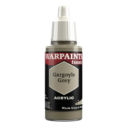 Army Painter: Warpaints Fanatic - Gargoyle Grey i gruppen SÄLLSKAPSSPEL / Tillbehör / Övriga hos Spelexperten (WP3008)