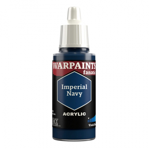 Army Painter: Warpaints Fanatic - Imperial Navy i gruppen SÄLLSKAPSSPEL / Tillbehör / Övriga hos Spelexperten (WP3025)