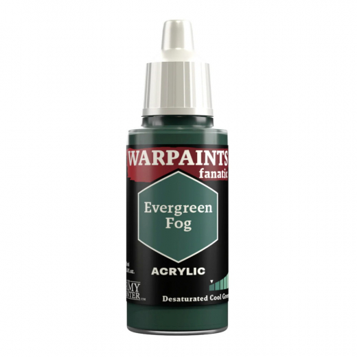 Army Painter: Warpaints Fanatic - Evergreen Fog i gruppen SÄLLSKAPSSPEL / Tillbehör / Övriga hos Spelexperten (WP3061)