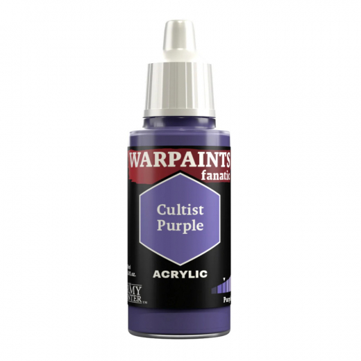 Army Painter: Warpaints Fanatic - Cultist Purple i gruppen SÄLLSKAPSSPEL / Tillbehör / Övriga hos Spelexperten (WP3129)