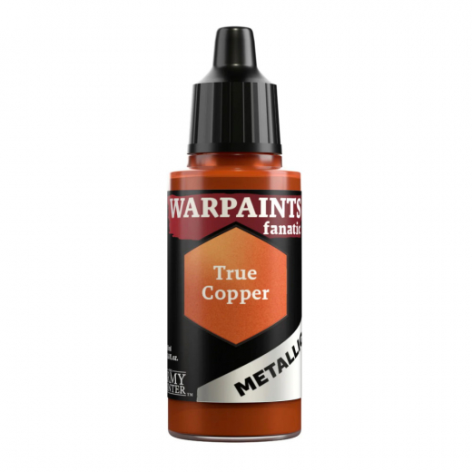 Army Painter: Warpaints Fanatic Metallic - True Copper i gruppen SÄLLSKAPSSPEL / Tillbehör / Övriga hos Spelexperten (WP3184)