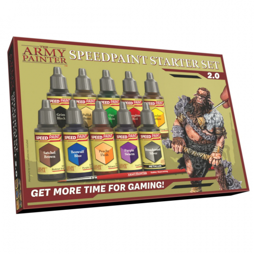 Army Painter: Speedpaint Starter Set 2.0 i gruppen SÄLLSKAPSSPEL / Tillbehör / Övriga hos Spelexperten (WP8059)