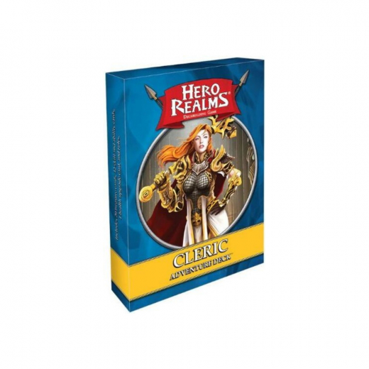 Hero Realms: Cleric - Adventure Deck (Exp.) i gruppen SÄLLSKAPSSPEL / Spelserier / Hero Realms hos Spelexperten (WWG533)