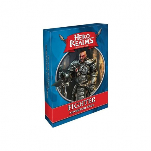 Hero Realms: Fighter - Adventure Deck (Exp.) i gruppen SÄLLSKAPSSPEL / Spelserier / Hero Realms hos Spelexperten (WWG534)