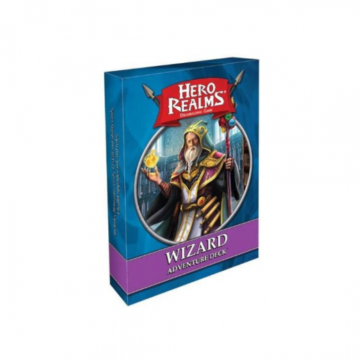 Hero Realms: Wizard - Adventure Deck (Exp.) i gruppen SÄLLSKAPSSPEL / Spelserier / Hero Realms hos Spelexperten (WWG537)