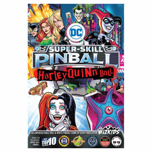 DC Super-Skill Pinball: Harley Quinn Ball i gruppen SÄLLSKAPSSPEL / Strategispel hos Spelexperten (WZK87600)