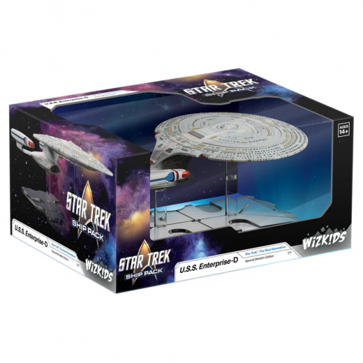 Star Trek Ship Pack: U.S.S. Enterprise-D i gruppen LEKSAKER / Roliga prylar hos Spelexperten (WZK89852)