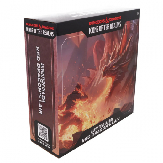 D&D Icons of the Realms: Adventure in a Box - Red Dragon's Lair i gruppen SÄLLSKAPSSPEL / Rollspel / Dungeons & Dragons hos Spelexperten (WZK96294)