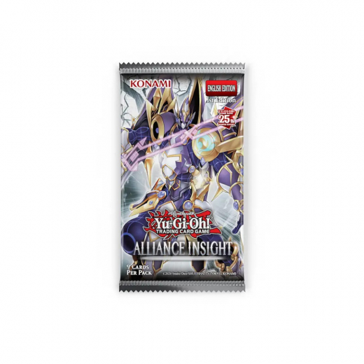 Yu-Gi-Oh! TCG: Alliance Insight Booster Pack i gruppen SÄLLSKAPSSPEL / Kortspel hos Spelexperten (YGO-ALIN-BOS)