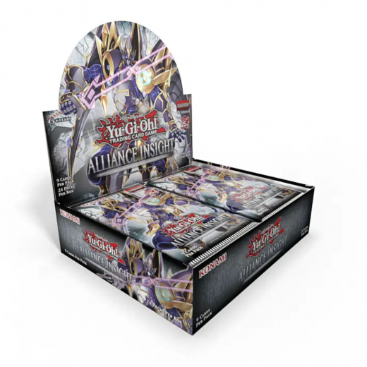 Yu-Gi-Oh! TCG: Alliance Insight Booster Display i gruppen SÄLLSKAPSSPEL / Kortspel hos Spelexperten (YGO-ALIN-DIS)