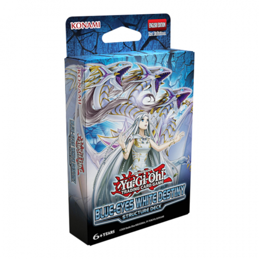 Yu-Gi-Oh! TCG: Structure Deck Blue-Eyes White Destiny i gruppen SÄLLSKAPSSPEL / Kortspel hos Spelexperten (YGO-BEWD-EN)