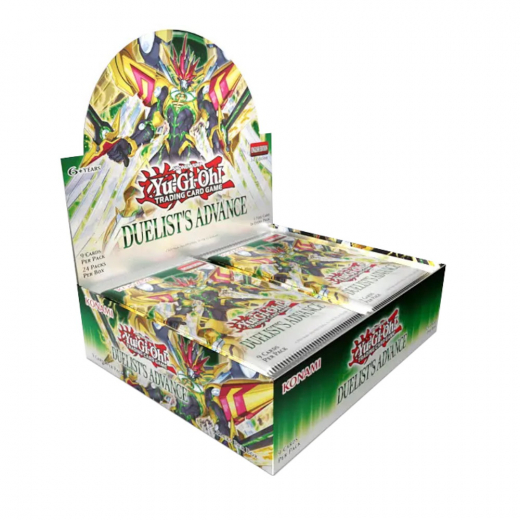 Yu-Gi-Oh! TCG: Duelist’s Advance Booster Display i gruppen SÄLLSKAPSSPEL / Kortspel hos Spelexperten (YGO-DUAD-DIS)