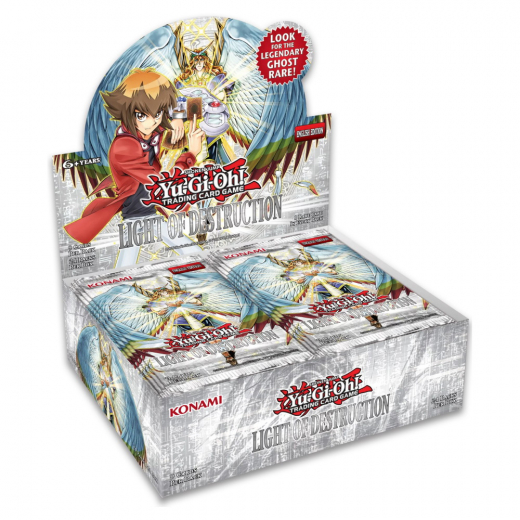 Yu-Gi-Oh! TCG: Light of Destruction Booster Display i gruppen SÄLLSKAPSSPEL / Kortspel hos Spelexperten (YGO-LIDE-DIS)