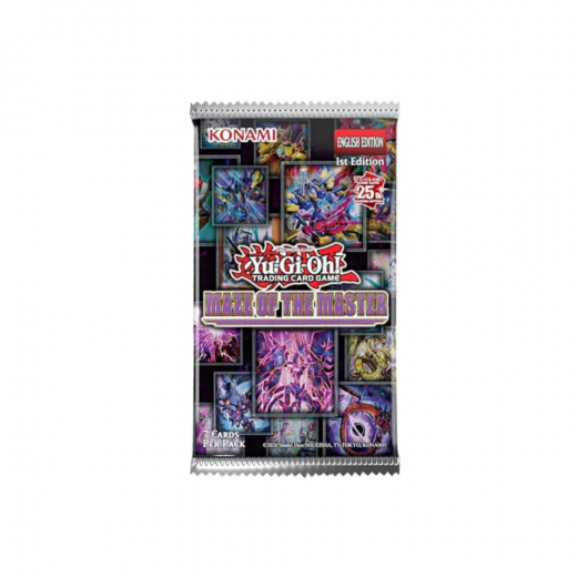 Yu-Gi-Oh! TCG: Maze of the Master Booster Pack i gruppen SÄLLSKAPSSPEL / Kortspel hos Spelexperten (YGO-MAMA-BOS)