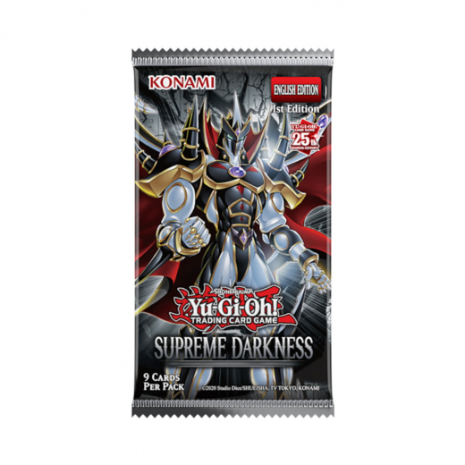 Yu-Gi-Oh! TCG: Supreme Darkness Booster Pack i gruppen SÄLLSKAPSSPEL / Kortspel hos Spelexperten (YGO-SUDA-BOS)