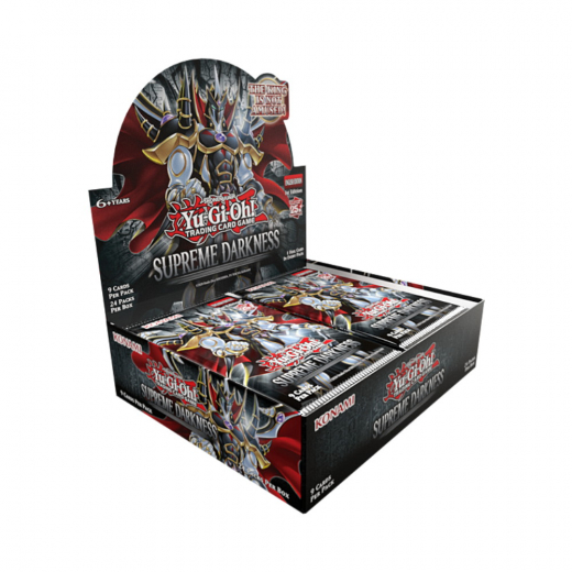 Yu-Gi-Oh! TCG: Supreme Darkness Booster Display i gruppen SÄLLSKAPSSPEL / Kortspel hos Spelexperten (YGO-SUDA-DIS)