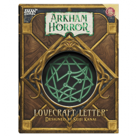 Arkham Horror: Lovecraft Letter i gruppen SÄLLSKAPSSPEL / Festspel hos Spelexperten (ZMGLLF0101)