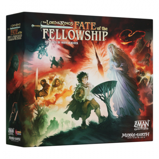 The Lord of the Rings: Fate of the Fellowship i gruppen SÄLLSKAPSSPEL / Strategispel hos Spelexperten (ZMGPSM0101en)