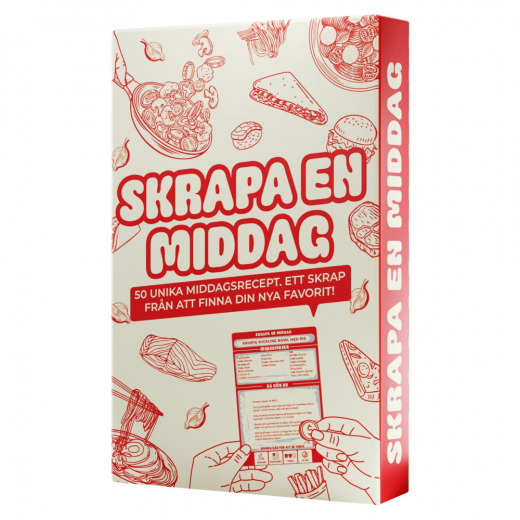 Skrapa en Middag i gruppen LEKSAKER / Roliga prylar / Roliga Presenter hos Spelexperten (spelfabrik010)