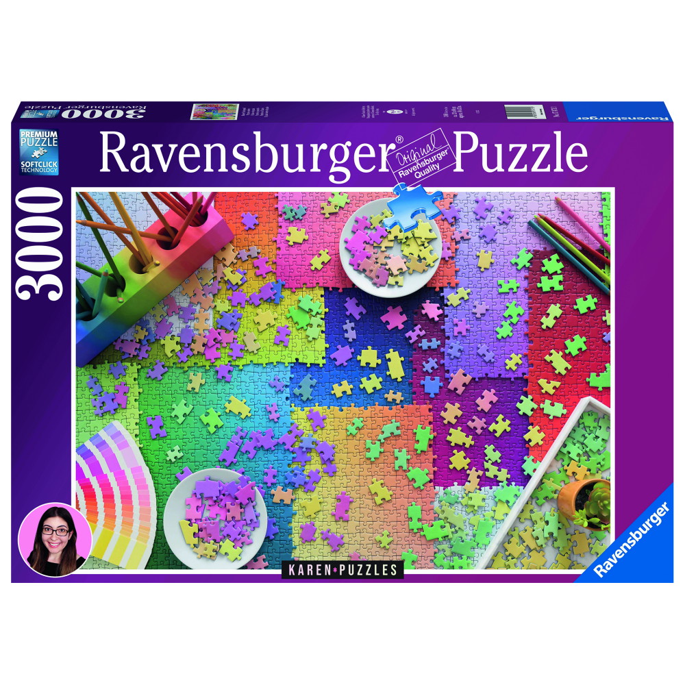 Gradient Cascade 1027 pc puzzle by Ravensburger