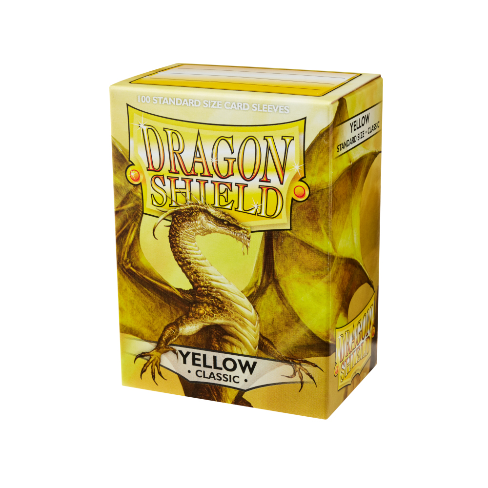 Sleeves Dragon Shield - Matte 63 x 88 mm Yellow