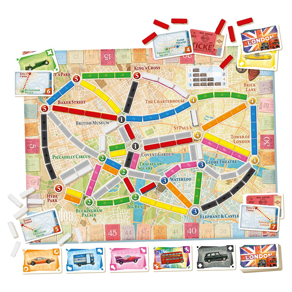 Ticket To Ride London Swe