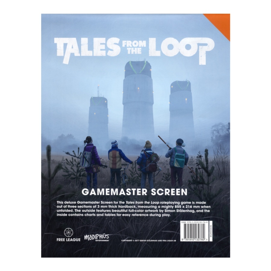 Tales From The Loop Ur Varselklotet Gamemaster Screen Spel